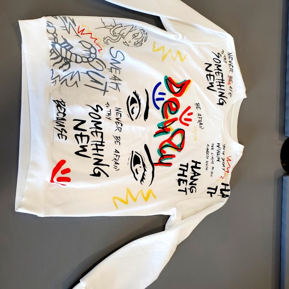 Crew neck sweatshirt